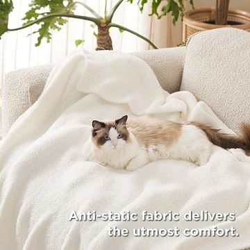 Bedsure Extra Soft Knit Throw Blanket Perfect for Gifting