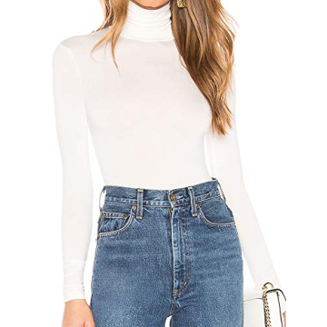 Women’s Soft Lightweight Pullover Turtleneck in Modal