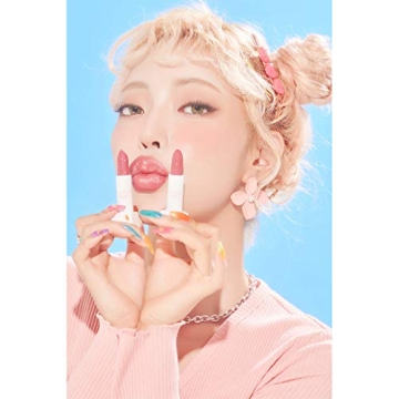 Highly Matte Monica Lipstick with Opal Pearl Glitter