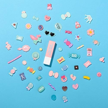 Highly Matte Monica Lipstick with Opal Pearl Glitter