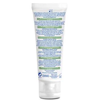 Mustela Baby Cradle Cap Cream - Newborn safe - with Natural Avocado - Paraben Free & Fragrance Free - 1.35 Fluid Ounce