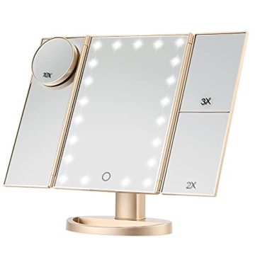 Magicfly Lighted Makeup Mirror with 21 LED Lights
