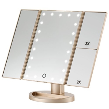 Magicfly Lighted Makeup Mirror with 21 LED Lights