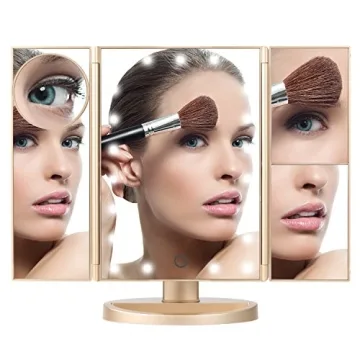 Magicfly Lighted Makeup Mirror with 21 LED Lights