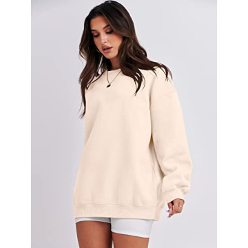 ANRABESS Women Oversized Sweatshirts - Cozy Comfort for Fall