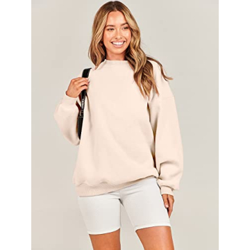 ANRABESS Women Oversized Sweatshirts - Cozy Comfort for Fall