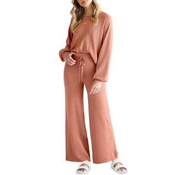 Comfy Fall Lounge Set for Women - ANRABESS Cozy Outfit