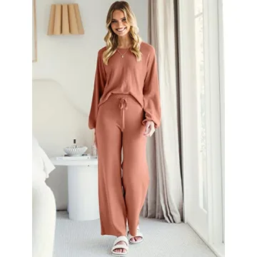 Comfy Fall Lounge Set for Women - ANRABESS Cozy Outfit