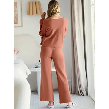 Comfy Fall Lounge Set for Women - ANRABESS Cozy Outfit
