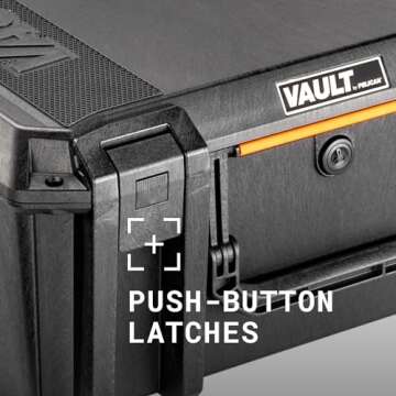 Rugged Pelican Vault V550 Hard Case for Camera & Gear