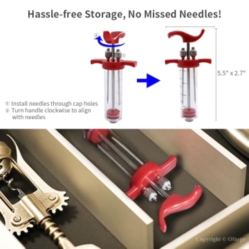 Ofargo Marinade Injector with Downloadable Recipe E-Book