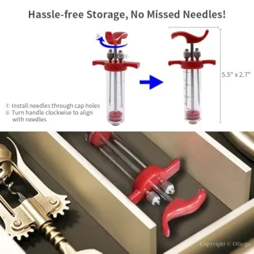 Ofargo Marinade Injector with Downloadable Recipe E-Book