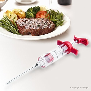 Ofargo Marinade Injector with Downloadable Recipe E-Book