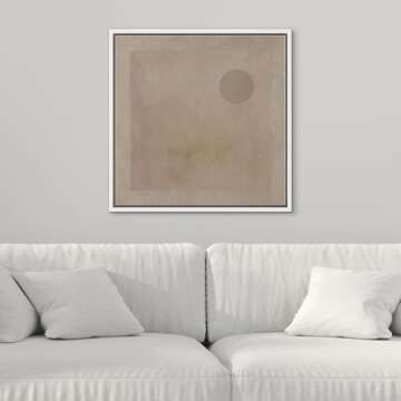 SIGNWIN Geometric Framed Canvas Wall Art 24x24