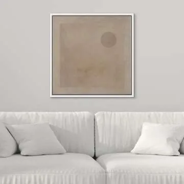 SIGNWIN Geometric Framed Canvas Wall Art 24x24