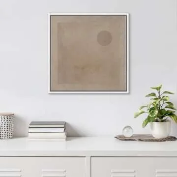 SIGNWIN Geometric Framed Canvas Wall Art 24x24