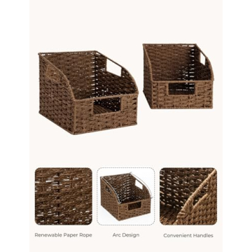 Eco-Friendly Storage Baskets for Organizing Your Home