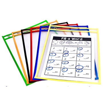 PDX Dry Erase Pocket Sleeves - Eco-Friendly & Versatile