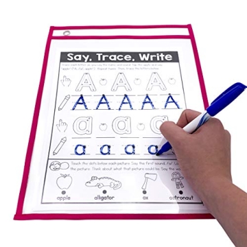 PDX Dry Erase Pocket Sleeves - Eco-Friendly & Versatile
