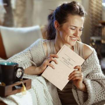 Zorblinx Mental Health Journal for Women and Men - Anxiety & Guided Journal with Mood & Habit Tracker - Take 5 Minuets Everyday - 91 Days Self Care Journal with Prompts, Begie