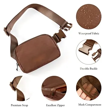 SOYISE Waterproof Fanny Pack with Adjustable Strap