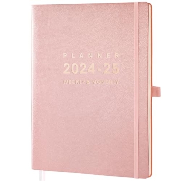 Stylish 2024-2025 Planner with Premium Features