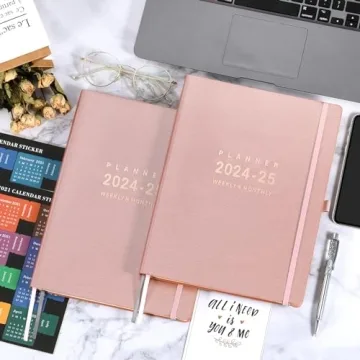 Stylish 2024-2025 Planner with Premium Features