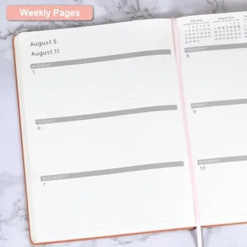 Stylish 2024-2025 Planner with Premium Features