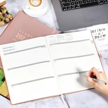 Stylish 2024-2025 Planner with Premium Features