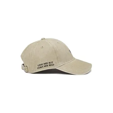 Atticus Poetry Adjustable Vintage Khaki Dad Hat