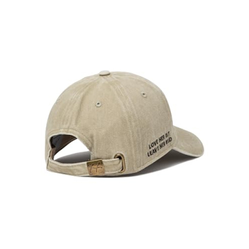 Atticus Poetry Adjustable Vintage Khaki Dad Hat