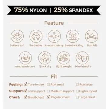 Aoxjox Women's Workout Sports Bras Fitness Backless Padded Ivy Low Impact Bra Yoga Crop Tank Top (Fudge Coffee, Small)