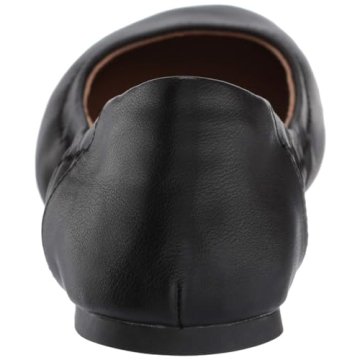 Amazon Essentials Ballet Flats - Black Faux Leather, Size 9