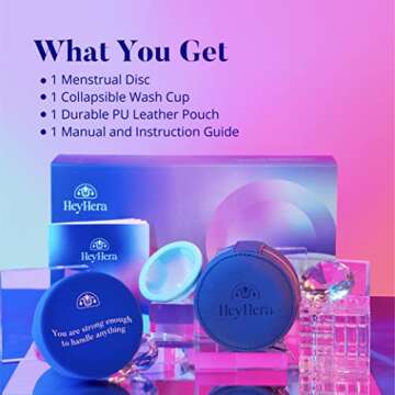 HeyHera Menstrual Disc - Comfortable and Eco-Friendly