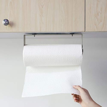 Stylish No Drilling Paper Towel Holder with Adhesive