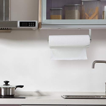 Stylish No Drilling Paper Towel Holder with Adhesive