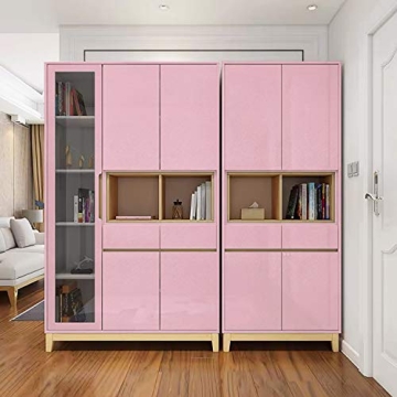 Glossy Glitter Pink Contact Paper - Easy Peel & Stick