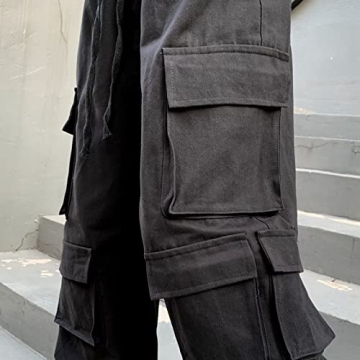 Weierpidan Women's High Waisted Cargo Pants with Pockets