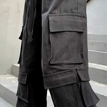 Weierpidan Women's High Waisted Cargo Pants with Pockets