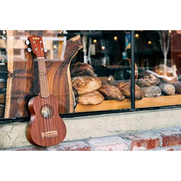 Kala KA-15S Mahogany Soprano Ukulele with Aquila Strings