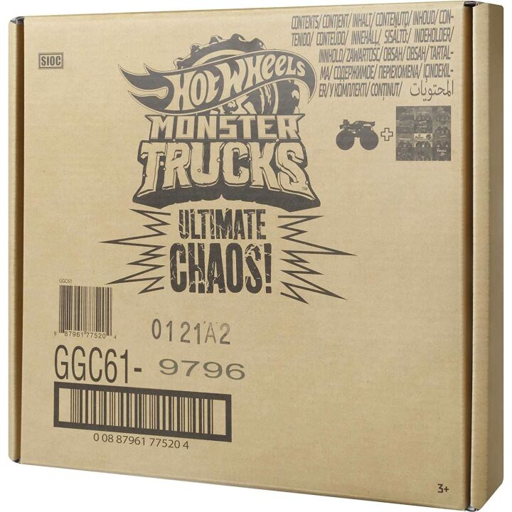 Hot Wheels Monster Trucks 12-Pack for Kids