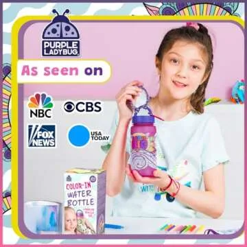 Creative Water Bottle Craft Set for Girls Ages 6-12