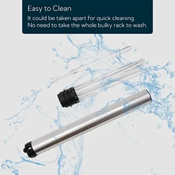 KITCHENDAO Collapsible Pasta Drying Rack for Easy Storage