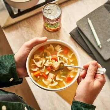 Campbell's Chunky Soup, Healthy Request Chicken Noodle Soup, 18.8 Oz Can (Case of 12)