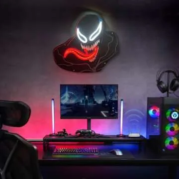 Anime Neon Sign for Room Decor & Gamer Spaces