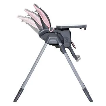 Baby Trend Sit Right 2.0 3-in-1 High Chair, Cozy Pink