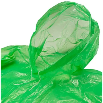 Lingito Extra Thick Disposable Rain Ponchos for Families
