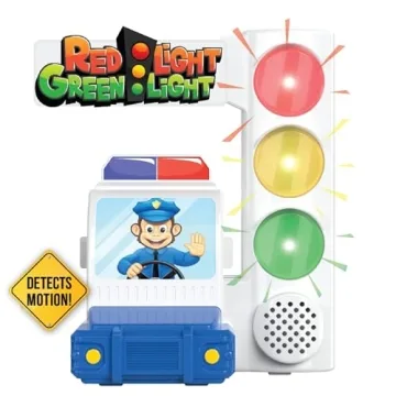 Move2Play, Red Light Green Light Game with Motion Sensing | Family & Birthday Party Games | Birthday...