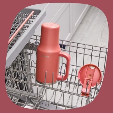 Contigo 40oz Tumbler, Insulated & Leak-Proof, Coral