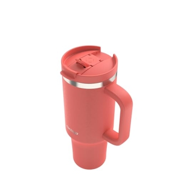 Contigo 40oz Tumbler, Insulated & Leak-Proof, Coral